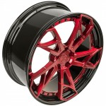 ZP.FORGED 14 Deep Concave | Apple Candy Red / Glossy Black Lip